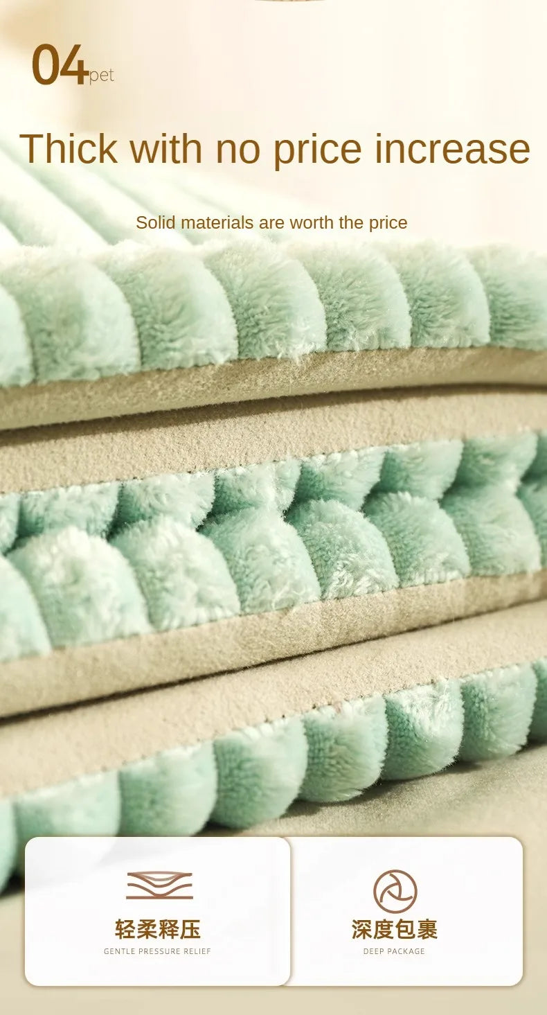 Winter Warm Small Dog House Closed Pet Winter Kennel House Cat Nest Four Seasons Universal