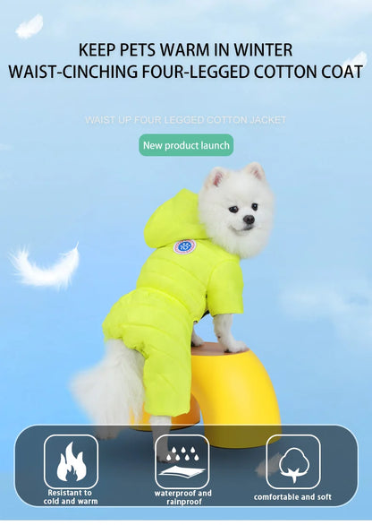 Waterproof Winter Dog Coat Pet Clothes Puppy Clothing Vest Warm Dog Clothes French Bulldog Chihuahua Small Dog Ropa Para Perros