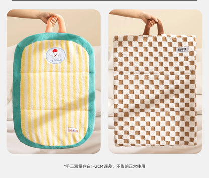 Plush & Warm Dog Cat Bed, 3-Sided Bolster Foldable Mat for Small Medium Pets, Cozy Fleece Cushion for Cold Nights