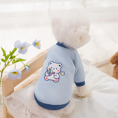 Dog Clothes Autumn Winter Pet Dog Hoodies Pug French Bulldog Chihuahua Clothes Puppy Dog Costume Pet Clothes Harness Sweatshirt