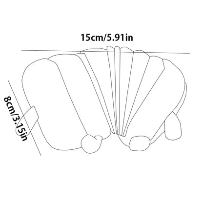 Pet Dog Alone-Time Puzzle Toy • 1PC Sound-Making Food-Hiding Toy • Bite-Resistant Interactive Boredom Relief Tool