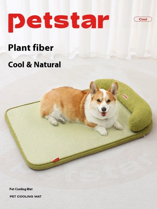 Pet mat, kennel mat, removable and washable cat ice pad, summer cooling dog sleeping floor mat pet ice pad