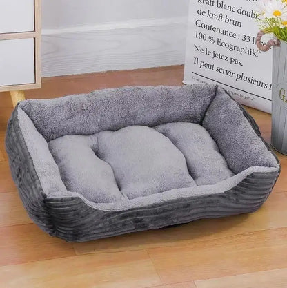 Autumn And Winter Warm Pet Dog Cat Universal Beds Soft Cushion Couch Bed for for Small Medium Dog Plush Cozy Puppy Nest Mat Pad