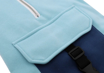 HOOPET Sporting Dog Jacket Four Feet Clothes for Dogs Labrador Retriever Golden Retriever Autumn Big Dog Coat with Zipper Warm