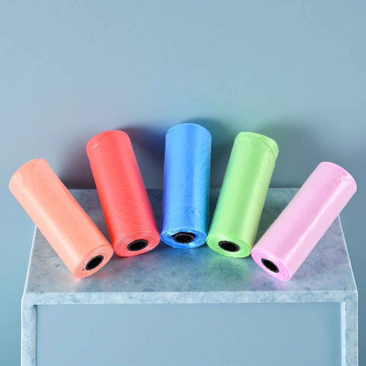 the POOP SCOOP BAG - New Rolled Dog Poop Bag, Biodegradable Thickened Pet Outdoor Cleaning Poop Bag with Breakpoint, Dog/Cat Poop Scoop Bag