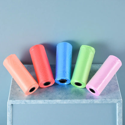 the POOP SCOOP BAG - New Rolled Dog Poop Bag, Biodegradable Thickened Pet Outdoor Cleaning Poop Bag with Breakpoint, Dog/Cat Poop Scoop Bag