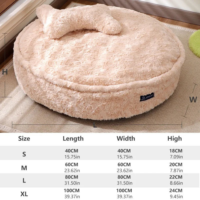 Comfortable Pet Nest All-season Universal Dog Kennel Bite-resistant and Warm Removable and Washable Nest Mat Pet Supplies