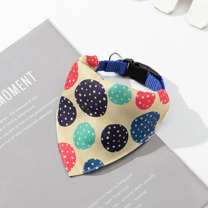 the DOGGY BANDANA - Adjustable Dog Bandanas, Large Pet Scarf, Pet Cotton Plaid Washable Bow Ties, Collar Cat/Dog Scarf, Large Dog Accessories, Kerchief