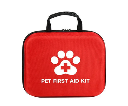 the PET EMERGENCY KIT - 38PCS Dog/Cat First Aid Kit, Emergency Care with Tick Remover, Leash Pet Medical Supplies for Travel, Hiking Home Essentials