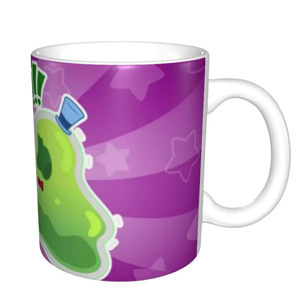 Personalized C-Courage The Cowardly Dog Coffee Mug DIY Ceramic Milk Tea Mug Cup