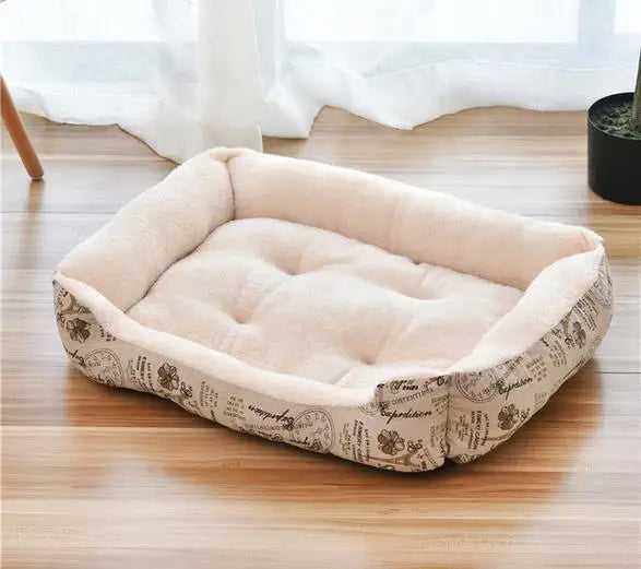 2023 Warm Soft Plush Pet Bed for Small Medium Large Dogs Round Cat Bed House Dogs Mat Dog Sleep Kennel Mat Cama Perro