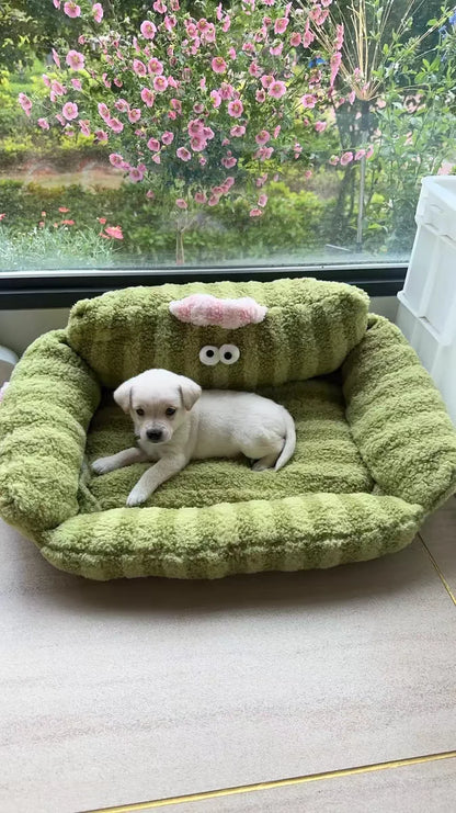 Puppy special sofa kennel winter warm pet Internet celebrity cat nest small dog dog sleeping mat cushion winter bed