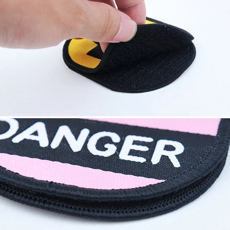 the TAILTAG DECALS - Pet Dog Social Identity Decals, Combining Waterproof and Tear Resistant Features Perfect for Pet Gatherings and Outings