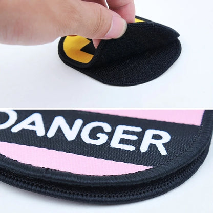 the TAILTAG DECALS - Pet Dog Social Identity Decals, Combining Waterproof and Tear Resistant Features Perfect for Pet Gatherings and Outings