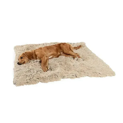 100x75 cm Winter Dog Bed Cushion Blanket Warm House Soft Warm Large Dog Cat Kennel Soft Bed Pad Fit All Pet Puppy Sleeping Mats