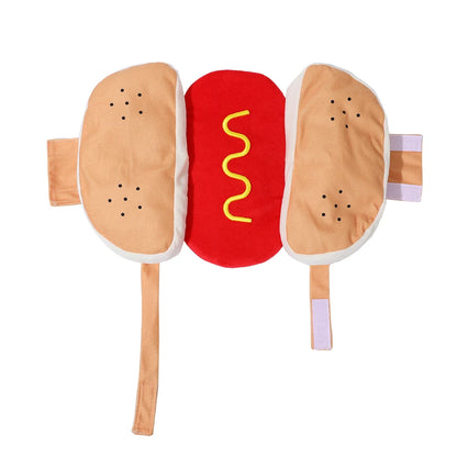 Pet Dog Dress Up Costume Funny Halloween Clothes for Small Medium Dogs Cat Puppy Hot Dog Cosplay Apparel Dachshund Party Gifts