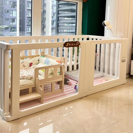 Minimalist Style Pet Supplies Pet Store Doghouse Acrylic Fence Small Pet Dog Interior Decoration Transparent Isolation Pet Bed