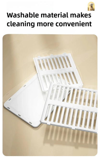 Indoor Dog House Large Space Pet Cage Noiseless Universal Wheel Transparent Dogs Villa Kennel Pet Accessories Products