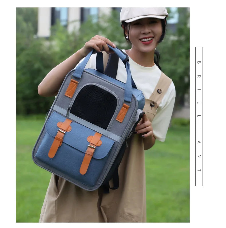 dog accessories Dog bed Backpack for dog Chihuahua French Bulldog Poodle ventilate Small dog carrying backpack Cat backpack