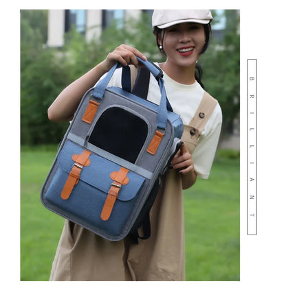 dog accessories Dog bed Backpack for dog Chihuahua French Bulldog Poodle ventilate Small dog carrying backpack Cat backpack