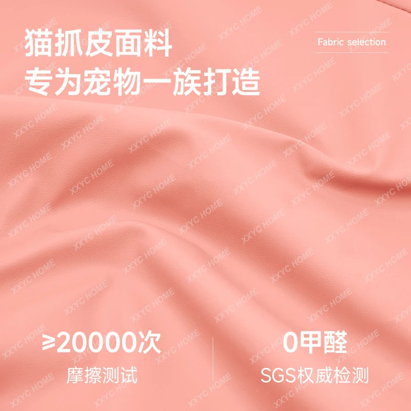 Van Lundin Pink Cute Pet Sofa Kennel Cat Nest High-end Dog Sofa Four-level Universal Removable and Washable