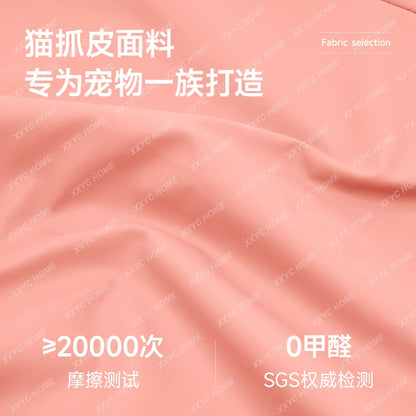 Van Lundin Pink Cute Pet Sofa Kennel Cat Nest High-end Dog Sofa Four-level Universal Removable and Washable