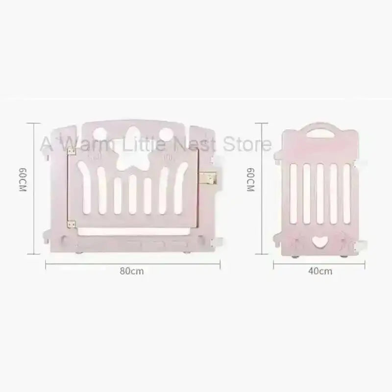 the DOGGY PLAYPEN - Fence Safety Modern Houses, Dog Plastic Home, Pet Cat/Dog Kennel, Small Dogs Indoor Isolation with Toilet Dog Cage, Pet Supplies