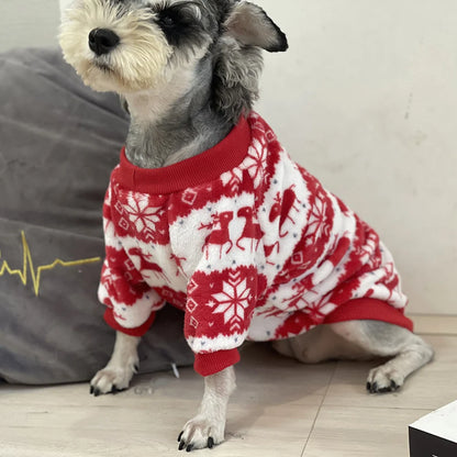 the COZY CHALET PET HOODIE - Winter Warm Puppy Dog Christmas Clothes, National Style Pet Sweater for Small Dogs, Chihuahua Pinscher Pullovers, Mascotas Hoodies