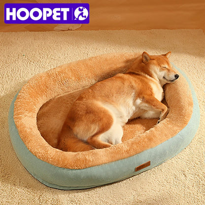 HOOPET Winter Comfortable Pet Mat Bed for Dogs Cats Fluff Sleeping Pad  Dog Sofa Cushion Pet Calming Dog Bed House Pet Supplies
