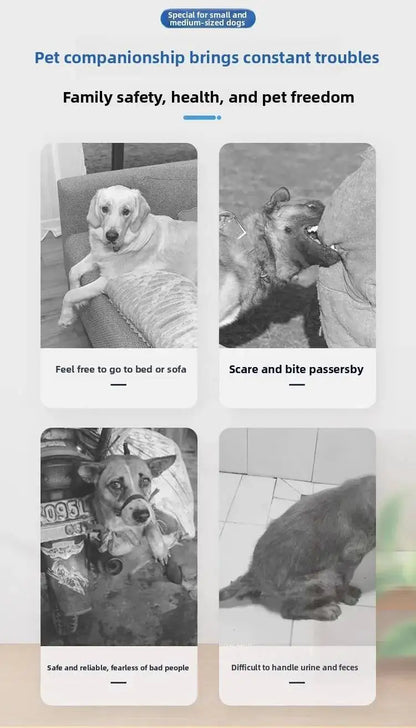 the DOG VILLA - Multi-Functional Solid Wood Steel Frame Pet Dog Villa, Small/Medium-Sized Dog Cage, Indoor Outdoor Dog Cage, Dog Bed with Toilet