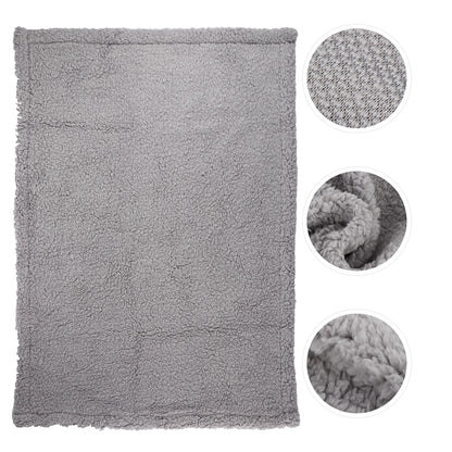 Pet Dog Mat Warm Cashmere Blanket Soft Comfortable Bed Mat Suitable for Dogs Cats Multiple Places S Pet Blanket