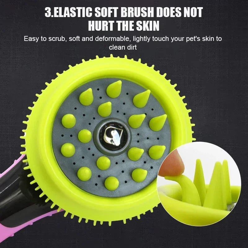 Dog Supply Head Wash Shower Pet Accessories Cats Brush Washing Bath Massage Combing Comb Shower Sprinkler Pet Dogs Animal Shower