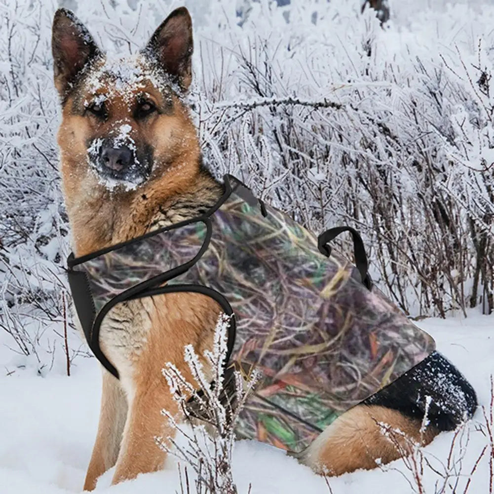 the HUNTER - Dog Hunting Vest, Adjustable Neoprene Chest Dog Vest for Waterfowl/Duck Hunting Outdoor Activities
