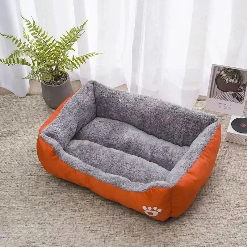 Pet Cat and Dog Nest Large Scale Pinkycolor Warm and Comfortable Soft Cotton Nest Waterproof Sofa Bed Universal for Cats and Dog