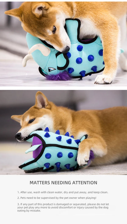 GiGwi Dog Toys Canvas Combined Material Bite-resistant Interactive Toy For Dog Molar Training Pet Supplies Aggressive Chewers