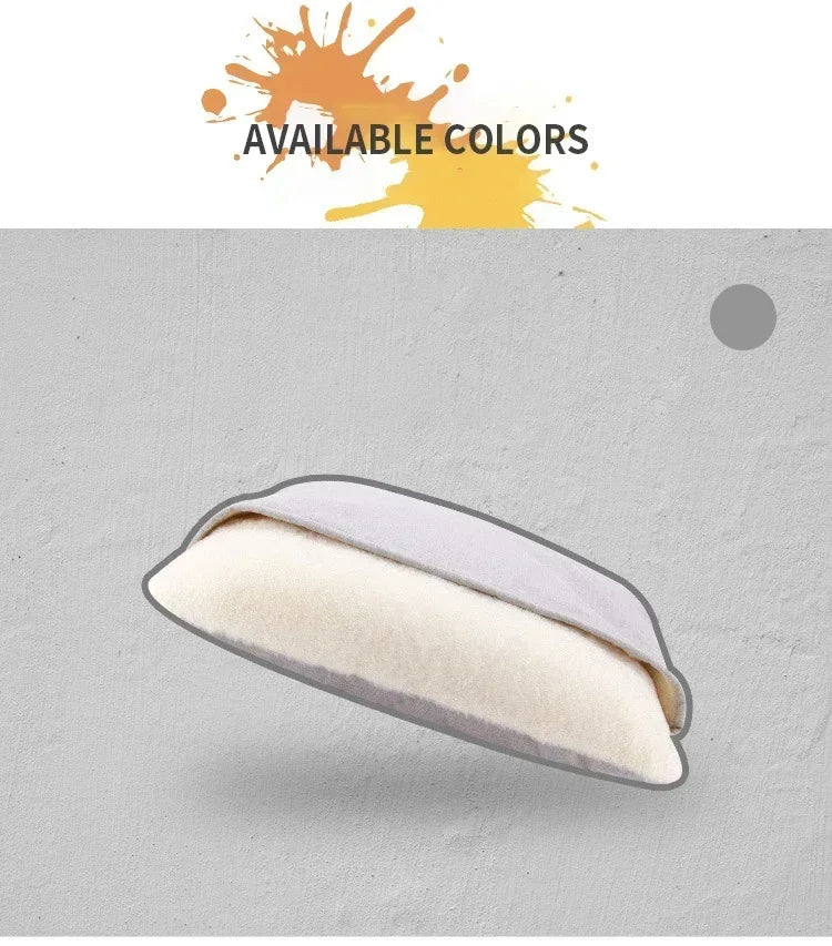 Winter Warm Pet Bed Washable - Bite-Resistant Dogs Kennel Removable Puppy Sofa Cushion Plush Cat Mat for Large Pet Sleeping Bag