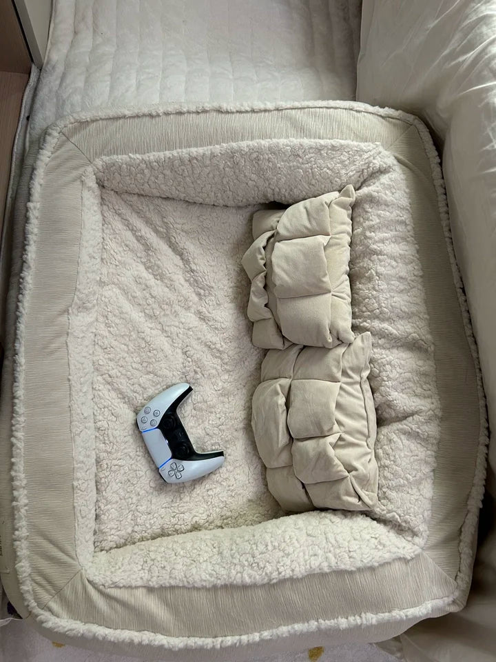 Winter Warm Dog Kennel High Elasticity Sponge Dog Beds Removable Washable Cat/Dog Sofa for Medium-sized Dogs Pet Supplies