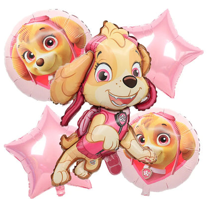 Paw Patrol Birthday Decoration Skye Birthday Decorations Set Balloons Backdrop Plates Cups Paw Patrol Birthday Party Favors Gift