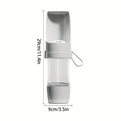 Portable Dog Water Bottle Durable Pet Hydration Dispenser Outdoor Walks Hiking Travel Pet Ergonomic Bottle Dog Water Dispenser