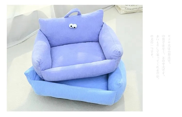 Puppy special sofa kennel winter warm pet Internet celebrity cat nest small dog dog sleeping mat cushion winter bed