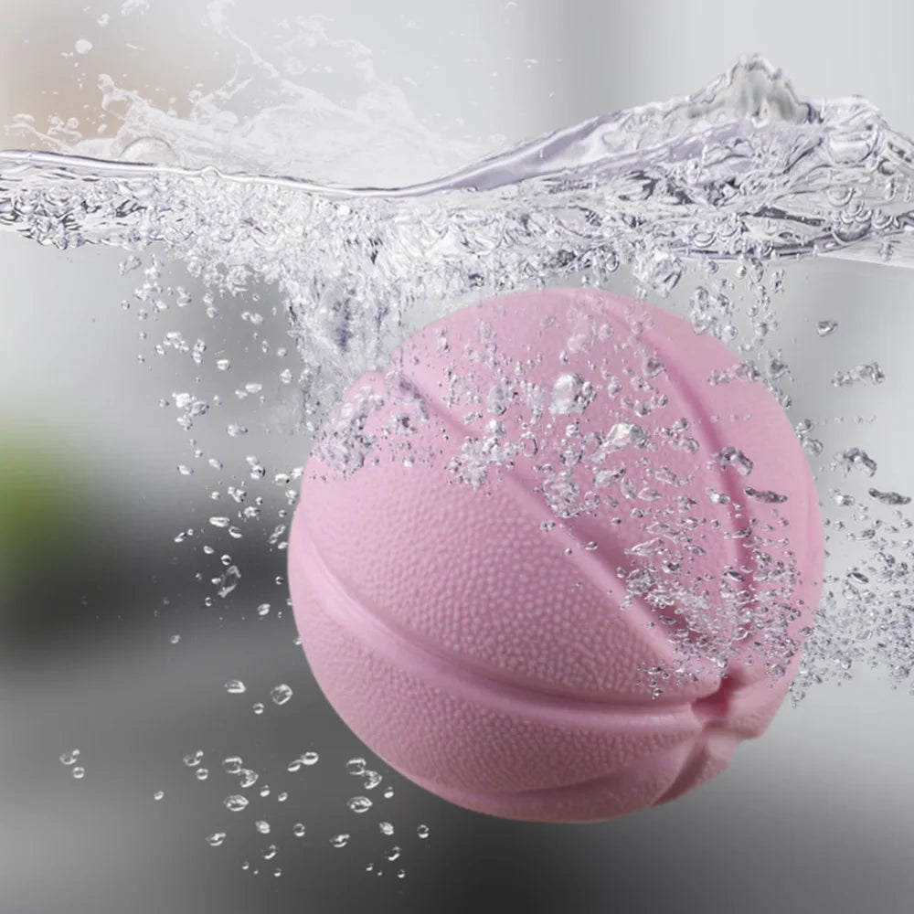 Dog Chew Toys - Interactive Squeaky Ball with Leakage Function for Teeth Cleaning & Boredom Relief, Durable TPR Material,