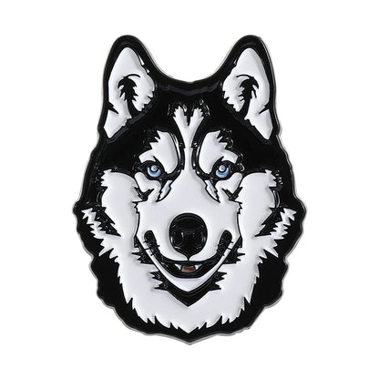 Cute Golden Retriever Border Collie Beagle Collie Enamel Pin Cartoon Pet Dog Animal Brooch Lapel Badge Jewelry Gifts For Friends