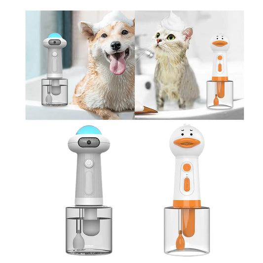 the PAWMIX FOAM SHAMPOOER - Fun Pets Foam Soap Dispenser, Cleaning Foam Pet/Cat/Dog Grooming Shampoo Mixing Bottle Equipment, Pet Bathing, Household Grooming Supplies