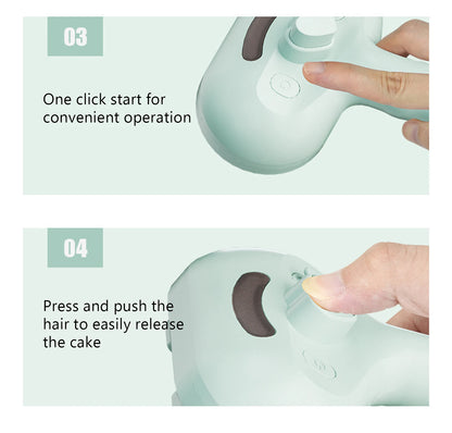 Dog Steam Comb Pet Massage Brush USB Charging Safe Round Head Soft Teeth Spray Hair Removal Comb Universal for Cats Dogs