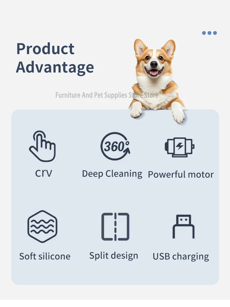 the FOOT WASHING MACHINE - Pet Foot Washing Machine, Electric Pet Paw Cleaner, Automatic Dog Quick Cleaner, Pet Paw Portable Low Noise Waterproof Foot Cup