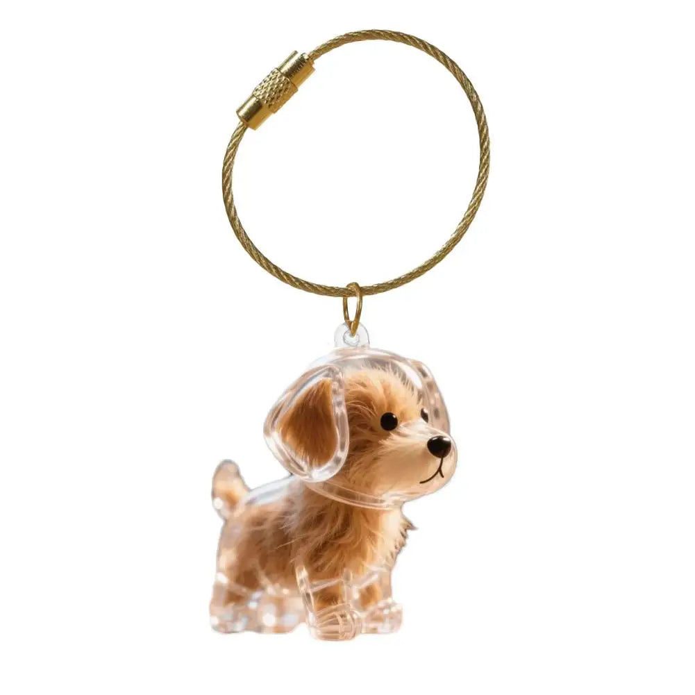 Keychain For Collecting Cat And Dog Hair, Fur Life Pendant For Dogs, DIY Pet Furs Collection Keychain, Pet Fur Keepsake