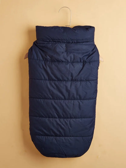 Winter Pet Dog Coat Winter Warmth Clothes Winter Dog Vest With Integrated Keep Warm Fleece Back Zipper For Small Medium Dog