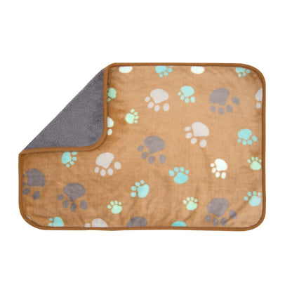 Soft Thickened Dog Blanket Waterproof Diaper Mat Dog Sleeping Mat Pet Blanket Sofa Mat Cat Blanket Warm Bed Sheet Pet Supplies