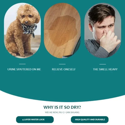 the ANTI-SLIP PET PAD - Dog Urine Pads, Washable Reusable Anti-Slip Pet Pee Pad, Puppy Training Pad, Pet Bed Urine Mat for Car Seat Cover, Pet Supplies