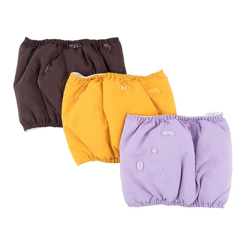 Washable Pet Dog Diapers Males Absorbent Adjustable Puppy Big dog Physiological Pants for Dogs Reusable Pets Dogs Panties Shorts